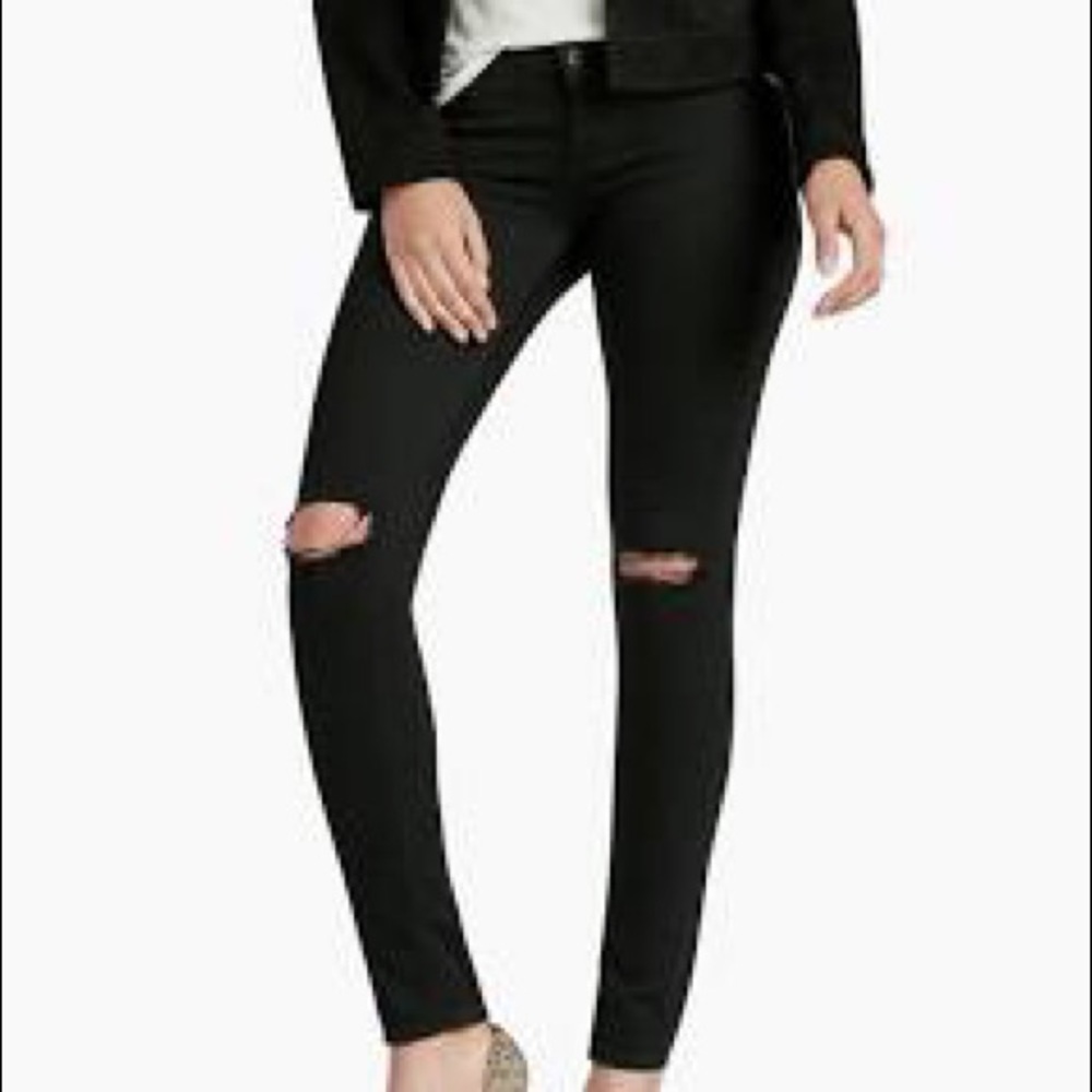 Lucky Brand Lolita Skinny Black Jeans Size 6/28